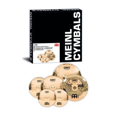 Imagem de Kit de Prato de bateria Meinl Classics Custom Extreme Metal Expanded Cymbal Set