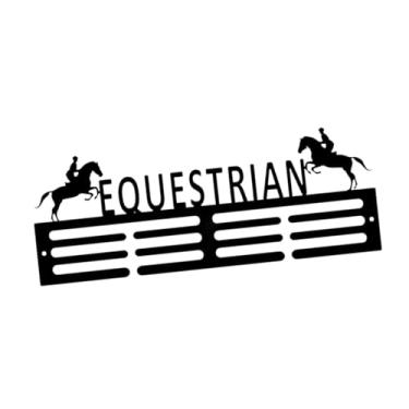 Imagem de Colaxi Medalha Hanger Display Troféu Prateleira Decoração de Ferro Organizador de Wall Mount Awards Rack Sports Sports Setor de Ginástica futebol