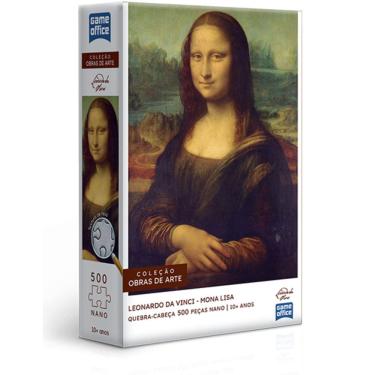 Imagem de Leonardo da Vinci – A Mona Lisa – Quebra-cabeça 500 peças nano