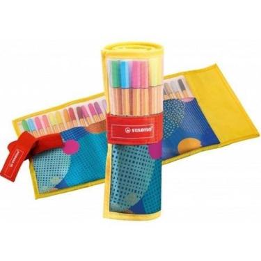 Imagem de Estojo Caneta Stabilo 25 Cores Point 8825-07