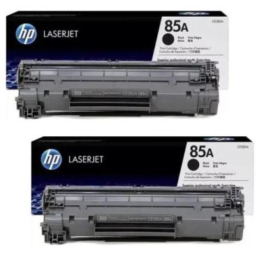 Imagem de 2 Toner Compatível CE285A 85A P1102 P1102w P1109 P1109w M1130 M1132 M1