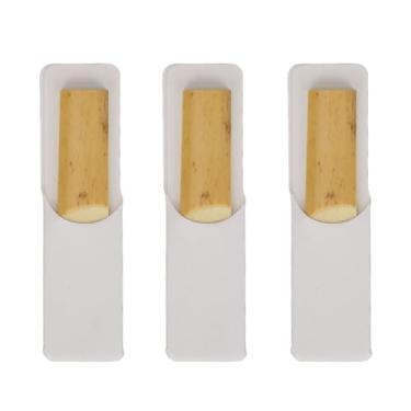 Imagem de 10pcs Soprano Saxofone Reeds Força 2.5 para Músicos Iniciantes - Le, Responsabilidade e Idosos de Palhetas de Qualidade