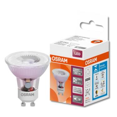 Imagem de Lampada Led Dicroica Par16 Glass 4W 370Lm Ip20 Bivolt Osram, 127/220V,