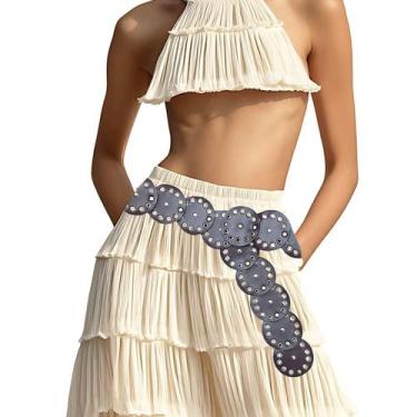 Imagem de Cinto Feminino Country Boho Chic Vintage Retrô Cowgirl Elegante - A.Ca
