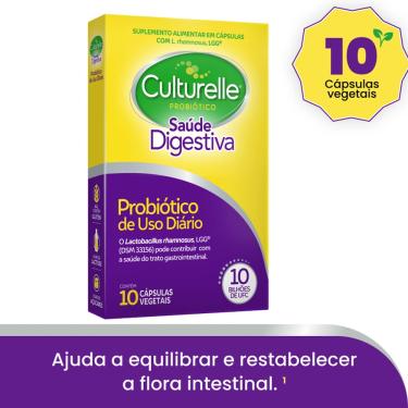 Imagem de Culturelle Probiótico Saúde Digestiva 10 Cápsulas