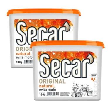 Imagem de 2 Evita Mofo Secar 180g Antimofo para Closet Guarda Roupas Armários Ga