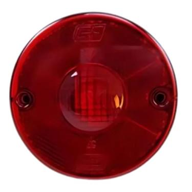 Imagem de Lanterna Lateral Vermelho Com Refil compativel ran don Lente Gf057 Medidas 89 X P22