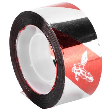 Imagem de Fita Reflexiva de Captura de Pássaros para Grackles de Pombo Pica-pau, Filme Banhado a Alumínio Durável, Excelente Repelente de Pássaros, Cores (50m)