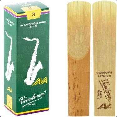 Imagem de Palheta Java P/sax Tenor dureza 3 Sr273 Vandoren 2236 Original