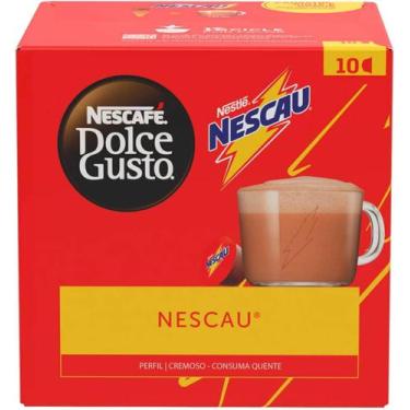 Imagem de Cápsulas Dolce Gusto Nescau 10 cápsulas - Dolce Gusto Nescafé, 10 Cáps