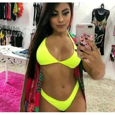 Imagem de Biquini asa delta com bojo - BEA FASHION, Amarelo, U