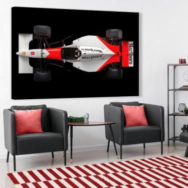 Imagem de Quadro Decorativo carro de corrida Formula 1 - MeMoldura, Chassi Borda