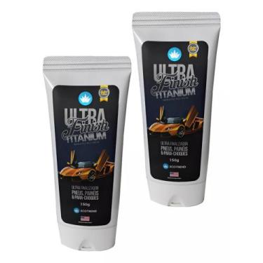 Imagem de Kit 2 Itens Ultra Finish Revitalizador De Plásticos E Borrac ECOTREND 