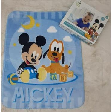 Imagem de Cobertor Antialérgico- Raschel Disney - Mickey & Pluto Feliz Azul- Ori