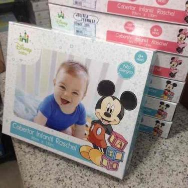 Imagem de Cobertor Antialérgico Raschel Disney Mickey Sonhando Azul - Jolitex