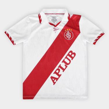 Imagem de Camiseta Infantil Internacional Retrô 1995 - Betel Sport, Branco, 14A