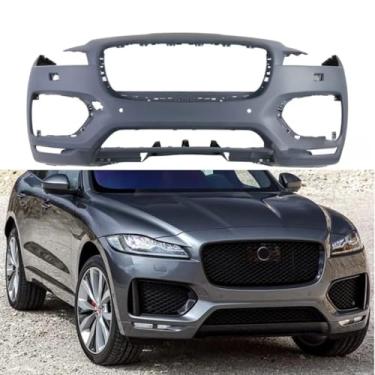 Imagem de Protetor de para-choque dianteiro para carro, difusor de spoiler, protetor de para-choque, kit de carroceria para acessórios de carro F-PACE (T4A6187)