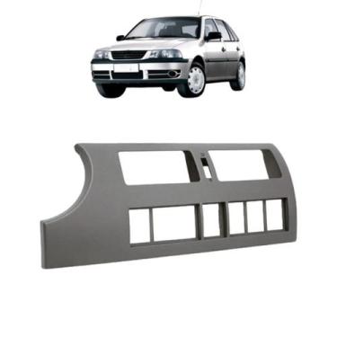 Imagem de Moldura Painel Central Esquerdo Gol 1999 2000 A 2005 Cinza - G. Compon