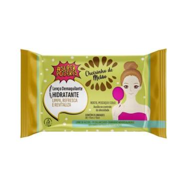 Imagem de Lenços Demaquilante Hidratante - Cheirinho de Melão Super Poderes