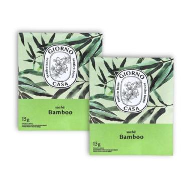 Imagem de Kit 2 Sache Perfumado Bamboo 15g Giorno Casa