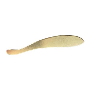 Imagem de KiBcsLic Gua Sha Facial Tool Latão Multifuncional Portátil Leve Profissional Guasha Ferramenta Raspagem para Rosto Corpo Olhos Costas, L