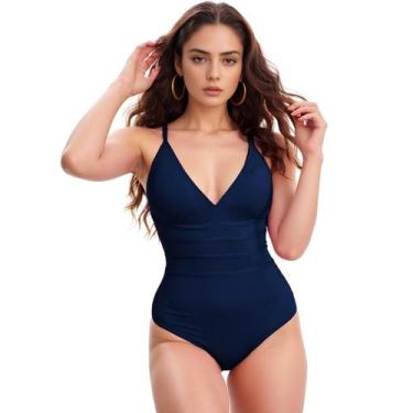 Imagem de Maiô Modelador Frente Única Com Bojo Cavado Acinturado Firme - HYPE MO