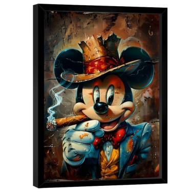 Imagem de Quadro Decorativo Mickey Gangstar