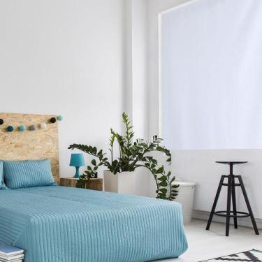 Imagem de Persiana Rolô Blackout Nouvel - 1,60x1,60m - Branca - Evolux, Branco