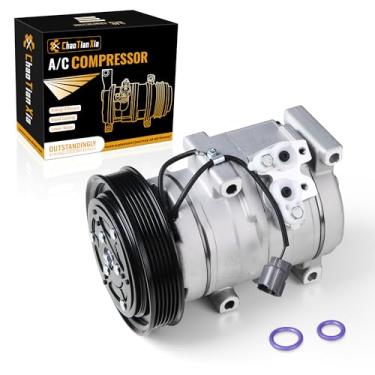 Imagem de Compressor AC com embreagem compatível com Honda Accord, Odyssey, Pilot, Ridgeline & Acura MDX, TL, 3.0L 3.2L 3.5L - Substitui 38810RCAA01, 98307, 97307, 639318, CO 10736C
