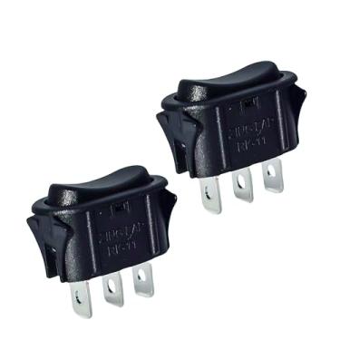 Imagem de XIAFENERXI Kit De Interruptor Balancim Para Exaustor Cozinha 2 Peças Sr561117, Substituição Broan Nutone, Preto