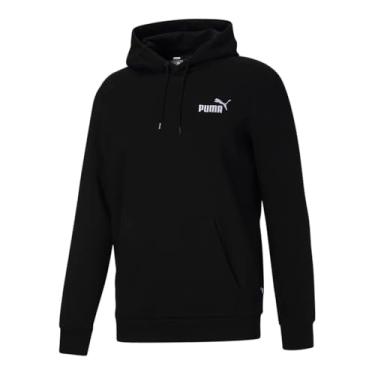 Imagem de PUMA Moletons esportivos masculinos, preto/branco, XGG