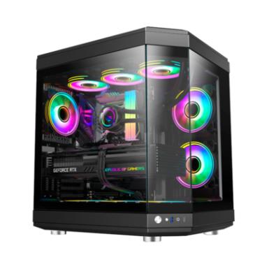 Imagem de PC Gamer Completo Intel Core I7 14700f, RTX 4060, 16gb RGB Ddr4, SSD Nvme 1TB, 750w 80 Plus, Unr07-e