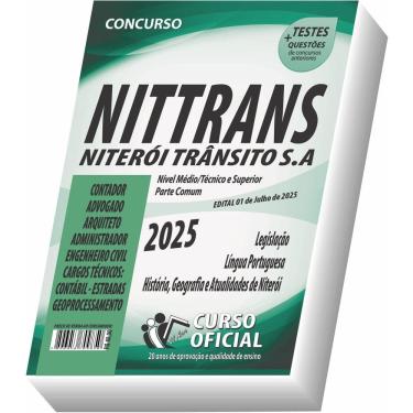 Imagem de Apostila Nittrans Nível Médio/Técnico E Superior Parte Comum