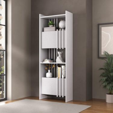 Imagem de Estante Para Livros Com 2 Portas Arbos Terraza
