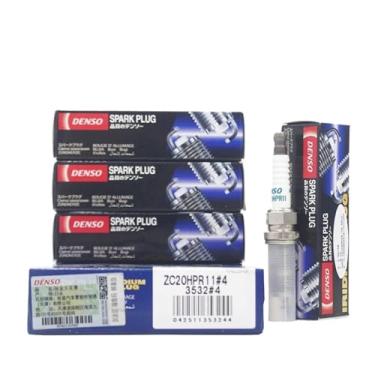 Imagem de Compatível com Iridium Platinum Compatível com vela de ignição ZC20HPR11 3532 Adapta-se Compatível com Mazda Onk Sierra CX-5 Bico Atz Oe PE5S-18-110(Rear 2Pcs)