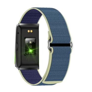 Imagem de ASHATA Pulseira Inteligente, Rastreador de Fitness Com Step -count Heart Sleep Monitor, 40 Dias de Espera, 10m à Prova D'água, para Homens Mulheres Crianças (Azul)