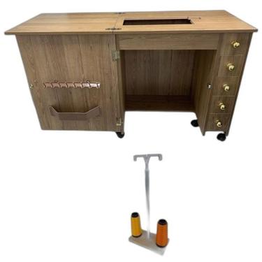 Imagem de Móvel Gabinete Luxo Maquina Costura Singer Inspiration 4218