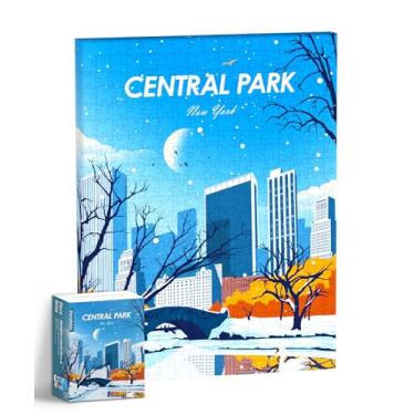 Imagem de PieceRelax Quebra-Cabeças De Arte Em Tela Para Adultos - Studio Inception_Days No Central Park, Nova York Presente Exclusivo E Decoração Casa Com Quebra-Cabeça Plástico Sala Estar Quarto [Hn1404]