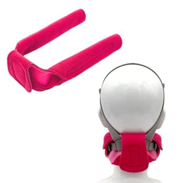 Imagem de NATAKU Protetor de pescoço compatível com máscara Resmed Philips, alças macias para o pescoço cobrem o ar compacto Airfit e Dream Wear para reduzir a pressão do capacete