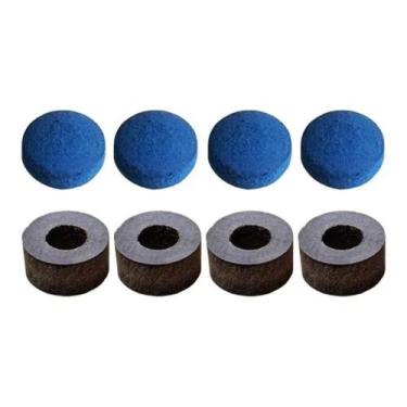 Imagem de 10 sola master 11mm + 10 Virola Naylon 11mm Sinuca , Bilhar - Souza bi