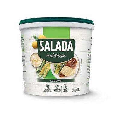 Imagem de Maionese Uso Profissional Salada sem glúten em balde 3 kg