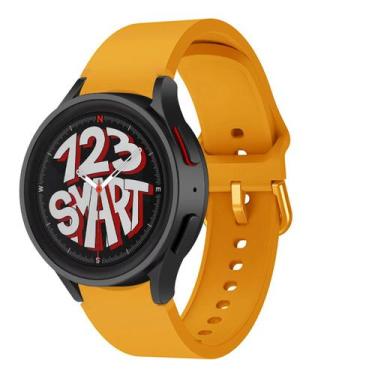 Imagem de Pulseira de Silicone Exclusiva para Galaxy Watch 5 Watch5 Pro Watch 4 