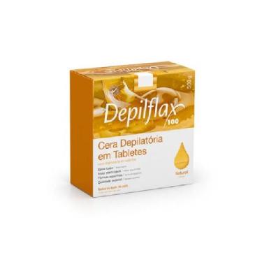Imagem de Cera Quente Depilatória Depilflax Natural 500g