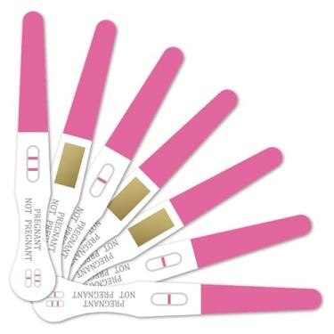 Imagem de FYSUIMU 80 peças de jogos de teste de gravidez para chá de bebê com 6 vencedores jogo de raspar chá de bebê para suprimentos de atividades de festa