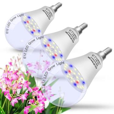 Imagem de Lâmpadas Grow ALIDE E12 Candelabra 10W Full Spectrum 5000K