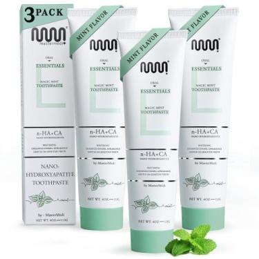 Imagem de Pasta de dentes MasterMedi Nano Hydroxyapatite Magic Mint 120mL x3