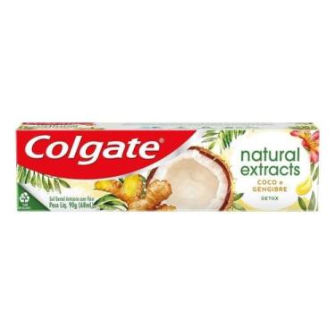 Imagem de Kit c/ 6 Colgate Natural Extracts Detox Pasta De Dente 90g