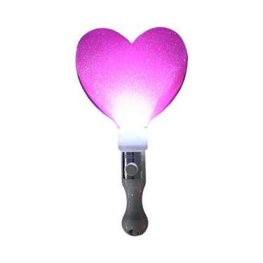 Imagem de Bastão De Luz LED Que Muda De Cor Em Forma De Coração E Estrela, Bastã