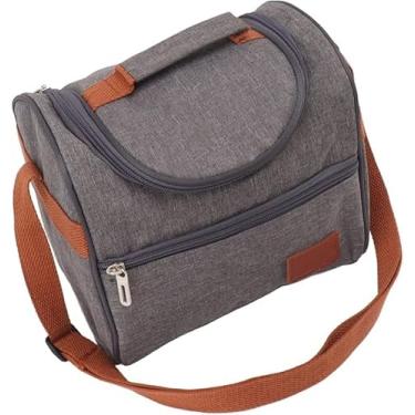 Imagem de Bolsa Térmica com Alça Conservadora de Temperatura 20x22cm (Cinza)