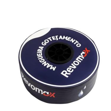 Imagem de Mangueira gotejamento Fita de Irrigação 1000m Gotejador Para Horta Jardim 1,6 litros/hora 50/50cm - Revomax